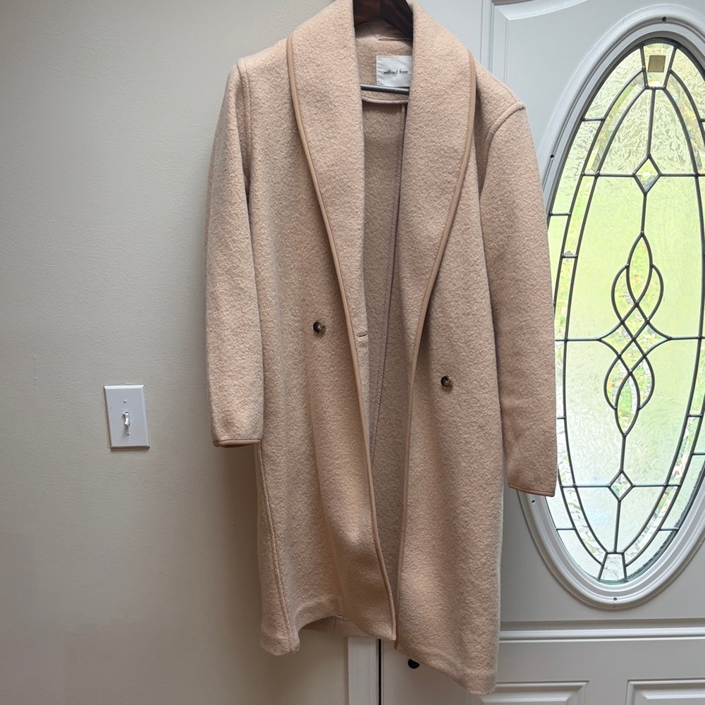 Wilfred Tan Women's Cardigan Coat